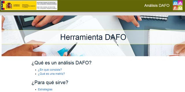 herramienta análisis dafo