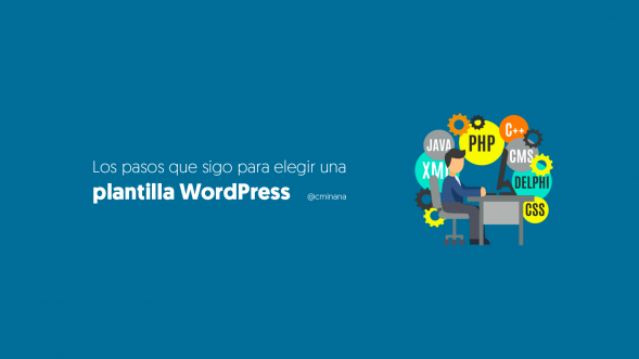 elegir plantilla wordpress