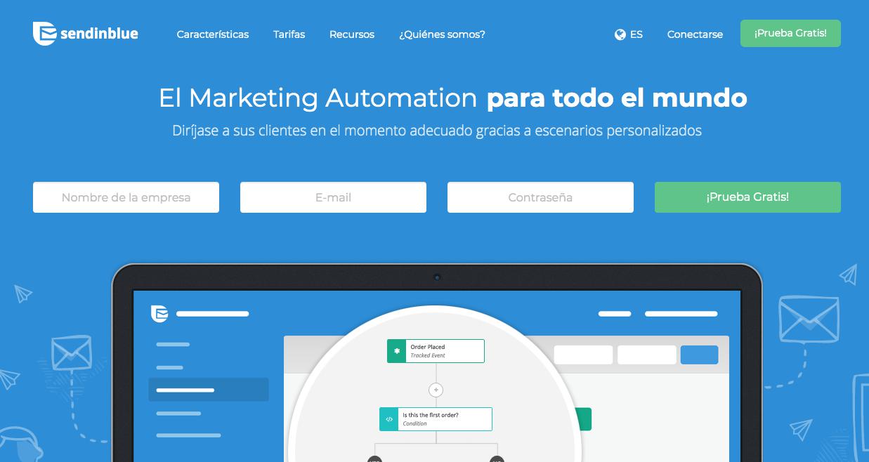 email marketing sendiblue herramienta