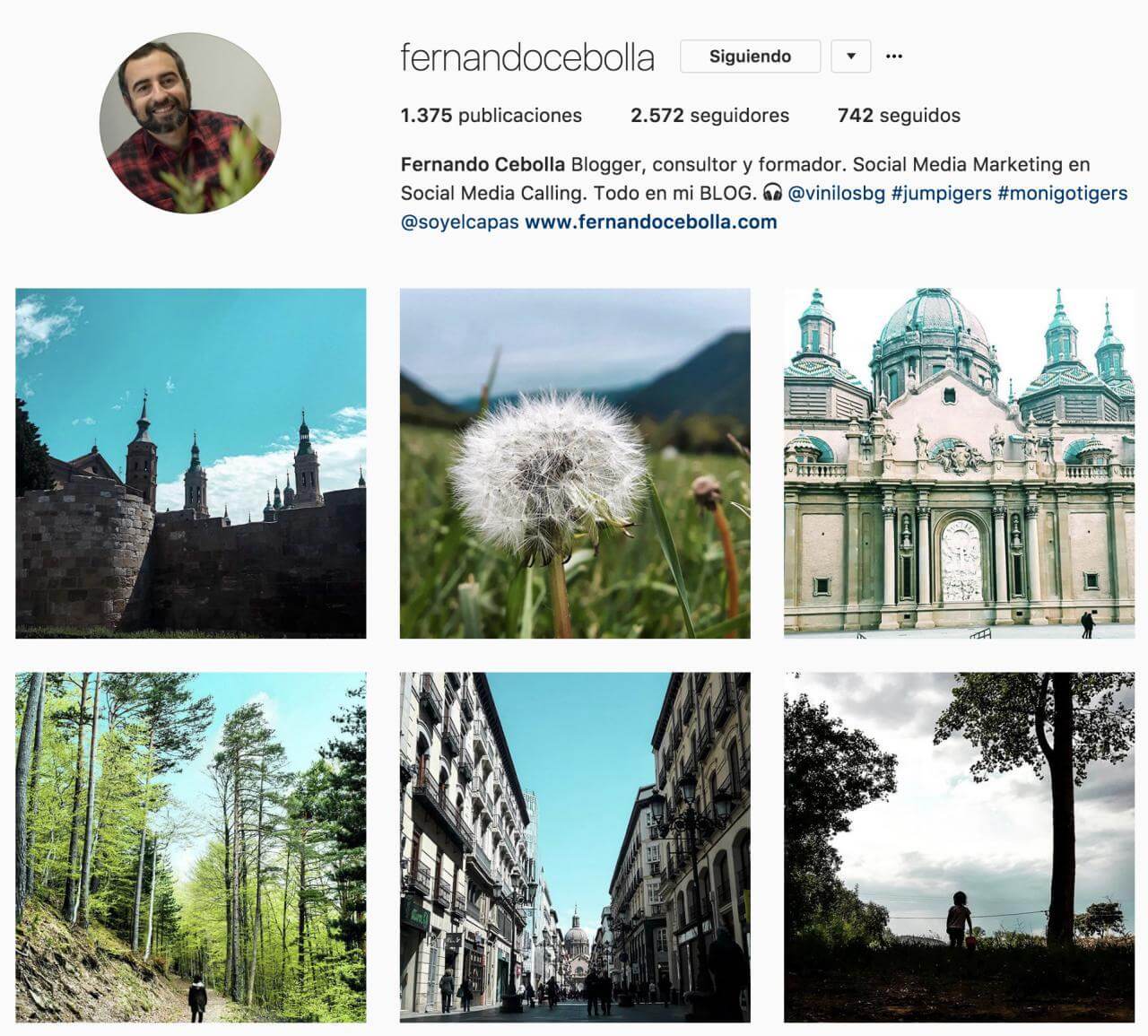 tácticas para instagram fernando cebolla