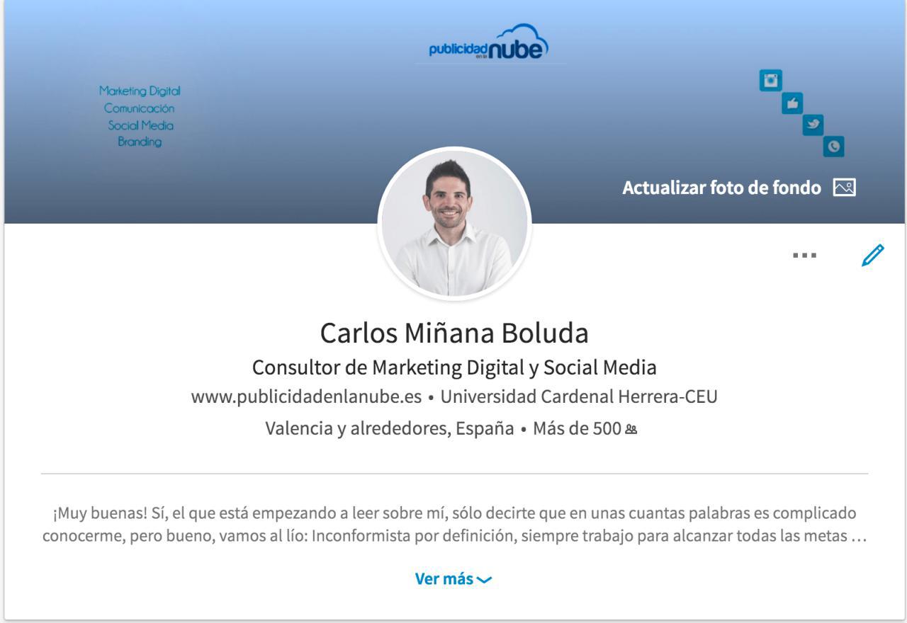 presencia usar LinkedIn