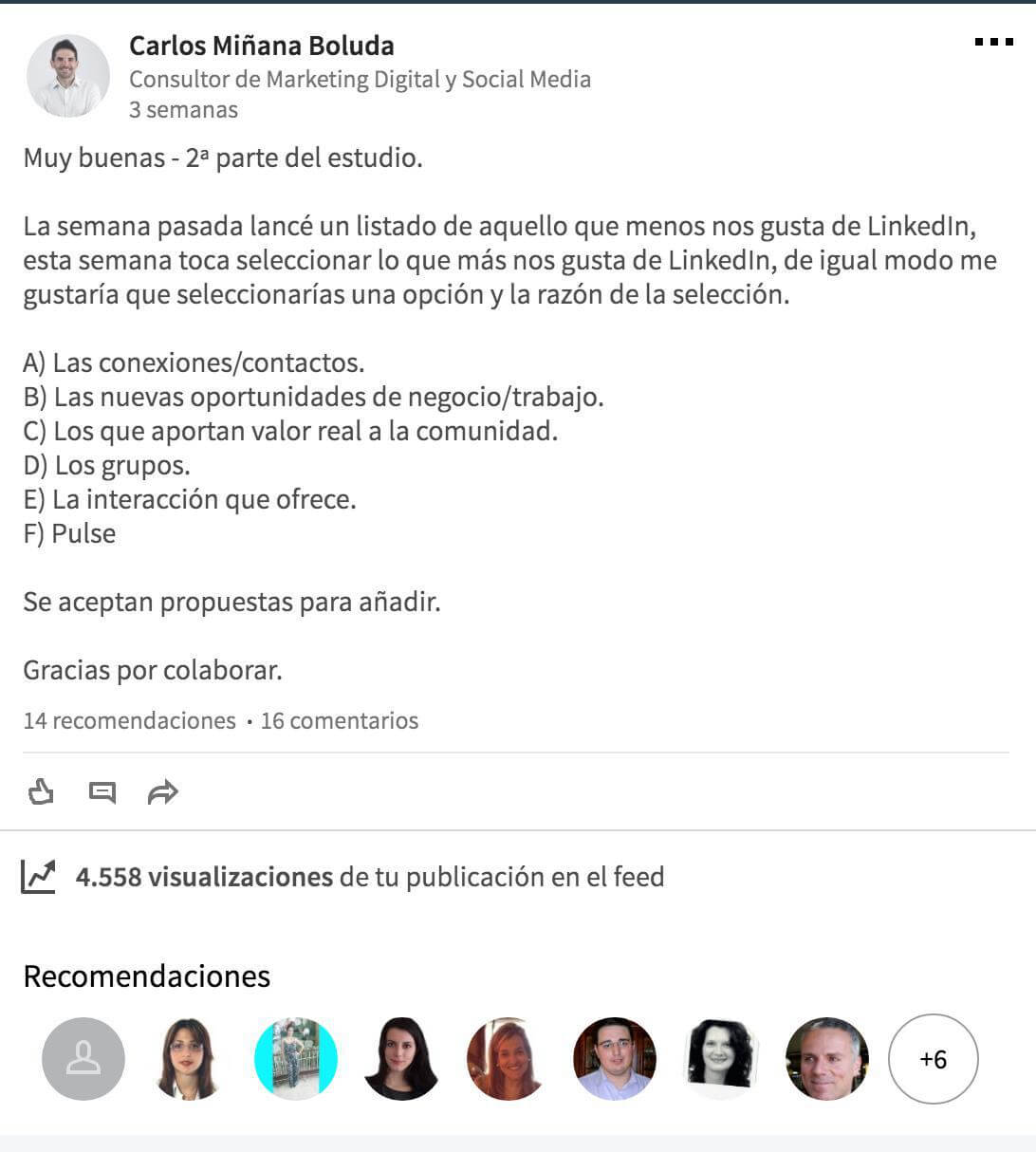 usar linkedin networking calidad