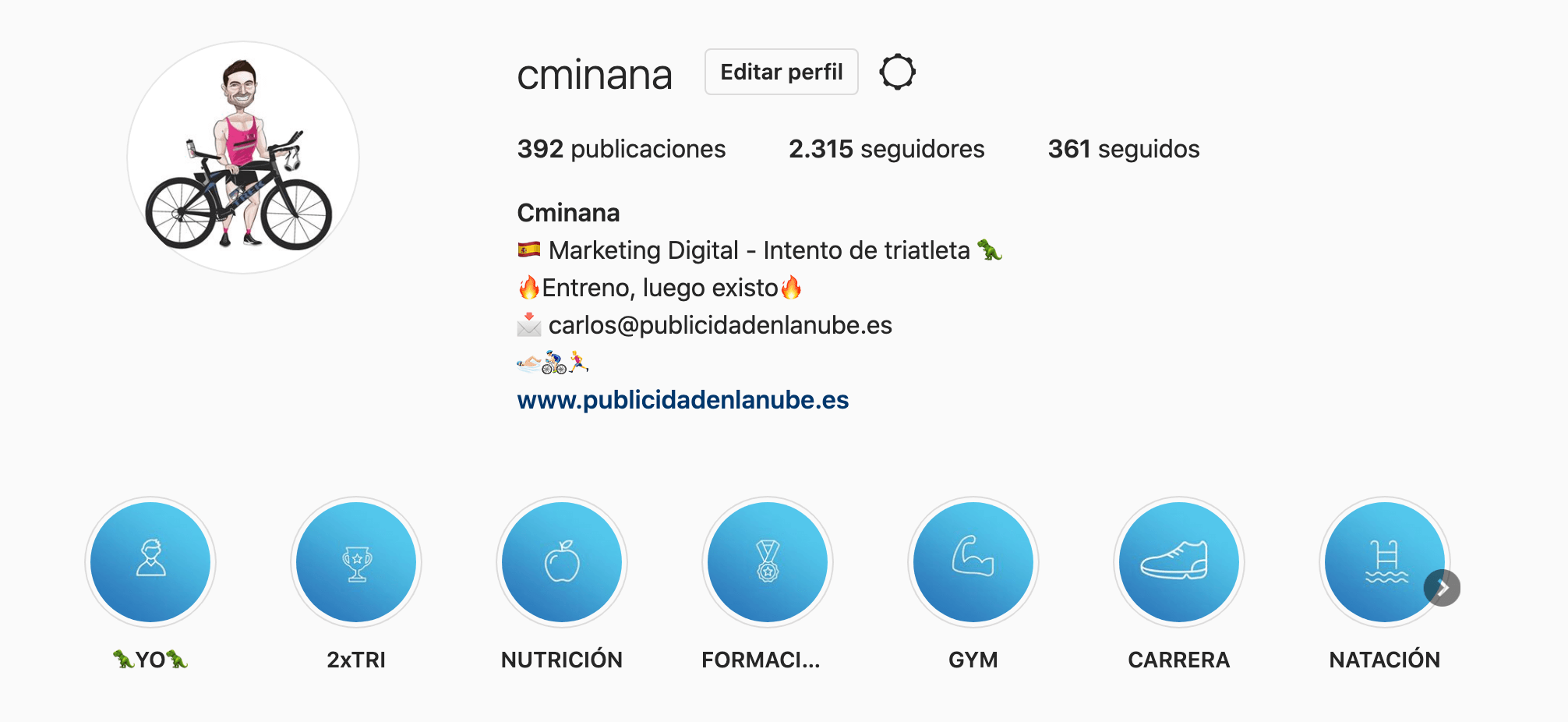 ganar seguidores en instagram perfil