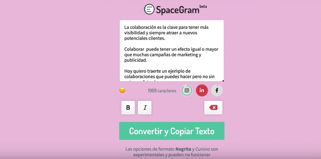 spacegram como ganar seguidores instagram